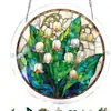 Apanhador de Luz de Quebra-Cabeça Acrílico Transfronteiriço 83 Peças Decoração para Pendurar na Janela de Casa e Decoração de Jardim Enfeites Coloridos de Vidro para Pendurar