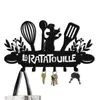 Bestseller transfronterizo HOME estante de almacenamiento de cartas gancho de cocina estante de almacenamiento de llaves del hogar metal de hierro
