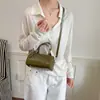 Bolso Boston de textura tejida de alta gama, bolso de mano para mujer, nuevo de verano 2026, retro, para ir al trabajo, bandolera, bolso almohada