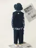 Colete Jeans Moda Masculina Wulibu Primavera e Outono 2026 Novo Estilo para Crianças Maiores Simples Solto Roupa Externa Tendência
