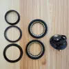 Juego de dirección de cinco piezas para bicicleta de montaña 44 mm, montaje de horquilla delantera integrado / color anodizado gota de agua, juego de dirección de ocho piezas