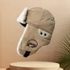 Sombrero Leifeng de Tela de Flores del Noreste para Mujer Invierno Grueso Cortavientos Ciclismo Protección para las Orejas Sombrero Popular en Internet Tendencia Callejera Gorro Pullcap