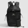 Mochila Ligera para Exteriores para Mujer, Contraste de Colores Rosa y Café, Bolsa Deportiva para Montañismo, Mochila Ligera para Senderismo, Mochila Casual Escolar para Estudiantes
