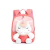 Mochila Infantil Personalizada Nova Mochila de Um Cavalo Jardim de Infância Desenho Animado Boneca de Pelúcia Mochila Escolar Leve
