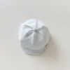 Sombrero de bebé coreano Qiunan otoño e invierno nuevo gorro de bebé a rayas estilo ins sombrero de sol para bebé sombrero de protección solar