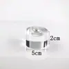 Suporte de Exibição de Bola de Cristal de Vidro Acrílico Transparente para Joias Suporte de Exibição de Ornamentos Esféricos Pérolas Minerais
