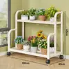 Estante para Flores Estante de Almacenamiento Estante para Flores de Balcón Sala de Estar de Pie Hierro Escalonado Multicapa Estante para Macetas de Plantas Suculentas Flores