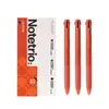 Bolígrafo Deli Tricolor Negro, Rojo y Azul Tricolor en Uno Bolígrafo de Gel de Presión Bolígrafo Multicolor Bolígrafo Multifuncional para Tomar Notas Estudiantil