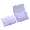 Papel absorbente de aceite facial para hombres y mujeres estudiantes Papel absorbente de aceite facial 100% fragancia Caja portátil Venta al por mayor
