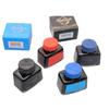 Tinta para caneta tinteiro de avestruz preto não-carbono não-obstrução tinta preto azul vermelho azul saco de tinta água atacado