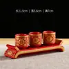 Copas de Vino Cerámicas para Ofrendas, Uso Doméstico, Uso Comercial, Adoración y Ofrenda al Buda en el Templo, Artículos Decorativos para el Altar