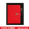 Cuaderno A5 Personalizado Oficina de Negocios Piel Suave Alto Valor Engrosado Hebilla Magnética Bloc de Notas de Conferencia con Logo Imprimible