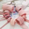 Serie Rosa Cinta de Tela Cinturón de Tela Encaje Cinturón de Algodón Hecho a Mano DIY Material para Joyería para el Cabello Accesorios de Lazo Caseros