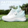 Zapatos de golf PGM de verano para mujer, impermeables, con tacos, deportivos, antideslizantes, con amortiguación de impactos, ligeros y sin clavos.