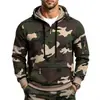 Sudadera con capucha y bolsillo para hombre, resistente, de camuflaje selvático, táctica, para otoño e invierno, deportiva, para exteriores, forrada de polar, transfronteriza europea y americana