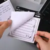 Notas Adhesivas Meow Affairs Creativas Lindas Lista Pegajosa Planificador Manual de Gestión del Tiempo Mini Bloc de Notas