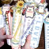 30 Série de Marcadores de Página de Livro de Leitura Ins Criativos e Literários Formato Especial Desenho Animado Fofo DIY Pode Ser Decorado