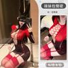 No te pierdas la ropa interior sexy de red para la noche, la falda de cadera de deseo puro hueca, el uniforme de tentación, el traje de ropa para dormir qqny