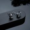 Aretes del Zodiaco Doce para Hombres, Aretes de Diseño Original Personalizado de Moda y Tendencia para Mujeres, Joyería para Orejas Versátil Simple y de Gama Alta