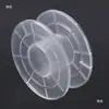 Estrutura de Indutor Transparente ABS Divisor de Frequência Bobina de Indutor Oca Carretel Suporte Redondo de Plástico Carretel de Fio Integrado Áudio