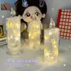 Lámpara de Velas Creativa de Lágrimas de Estrella Artificial Lámpara de Ambiente para Escena Romántica de Boda Confesión Lámpara de Mesita de Noche Pequeños Adornos