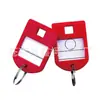 Etiquetas de Clasificación de Llaveros de Plástico de Colores Etiquetas Escritas a Mano Accesorios de Seguridad de Propiedad Candado para Maleta de Coche