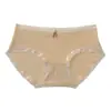 Ropa interior dulce y sencilla para niñas, de tiro medio, cómoda, transpirable, de algodón puro, calzones para niñas
