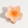 Moda Estilo Coreano Dulce Pequeño Fresco Arte Estilo Mori Diseño de Pinza de Agarre de Flor Degradada Pinza para el Cabello Versátil Accesorios para el Cabello