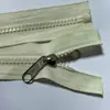 Fecho de Nylon Resina Abertura Livre Nº 5 Atacado, Cursor Dupla Face, para Roupas, Mosquiteiros, Bolsas, Capas de Colchão, Fecho Aberto Atacado