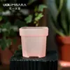 Maceta para Suculentas Extra Gruesa de Plástico Baja Blanca Cuadrada Mini Extra Grande Múltiples Especificaciones Control de Precisión para Plántulas Balcón Fiesta Plantación Maceta
