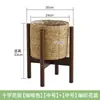 Soporte Simple Dormitorio Maceta de Flores Soporte de Piso para Bonsái Base de Soporte de Madera Exterior Almacenamiento de Jarra de Vino Florero Interior Otro