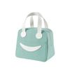 Bonita Bolsa de Almuerzo Smiley Aislamiento Térmico Bolsa para Lonchera Portátil Bolsa de Almuerzo Bolsa de Almuerzo para Estudiantes Bolsa para Comida con Aislamiento Térmico