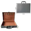 Caja de Entrega a Domicilio en Stock, Personalizable con Logo, Caja de Cuero, Empaque de PU, Caja de Herramientas de Entrega a Domicilio, Caja de Entrega de Llaves, Caja de Entrega a Domicilio de Alta Gama