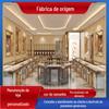Vitrine para Joias Dourada Joias Metal Vidro Curvo Vitrine High-End Redonda Customizada Luxo Aço Inoxidável
