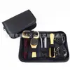 Traje de lustrado de zapatos de exportación patrón de lichi bolsa para lustrador de zapatos lustrador de zapatos cepillo para zapatos paño para lustrador de zapatos cuidado de zapatos de cuero traje de viaje