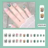 Parche de Uñas Personalizable Armadura de Uso 24 Cajas Armadura Terminada Uñas Postizas Súper Lindas de Osito de Gominola