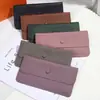 Billetera Larga de Cuero Genuino con Textura Nueva para Mujer Transfronteriza Moda Japonesa y Coreana Ultradelgada Multifuncional Bolso de Mano para Teléfono Móvil