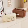 Nueva Caja de Pañuelos Creativa Forma de Animal Lindo Baño Sala de Estar Mesa de Café Plástico Engrosado Caja de Pañuelos para el Hogar