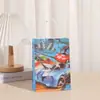Bolsa de Papel Estampada Creativa de Carreras de Dibujos Animados Bolsa de Recuerdo para Fiesta de Cumpleaños Bolso de Mano Regalo para Niños Bolsa de Regalo Lista para la Venta