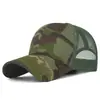 Estilo Nuevo Primavera y Verano Patrón de Pitón a Cuadros Estilo Camuflaje Gorra de Béisbol Táctica Visera Protección Solar Ajustable Malla Gorra Transfronterizo