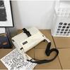 Bolso de mensajero para parejas, bolso de hombro informal japonés, moderno y genial, bolso de estudiante para trabajo, bolso de mensajero de hombro de gran capacidad para mujer