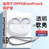 Para OPPO Enco Free4 Edición Dana Funda Protectora Creativa Transparente Funda para Audífonos Bluetooth Simple Funda de Cobertura Total