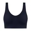 Sujetador Deportivo Transfronterizo Tallas Grandes, Estilo Bandeau sin Aros, Sin Costuras con Relleno, Estilo Delgado de una Pieza para Correr y Yoga