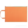 Bolsa de Almacenamiento con Cremallera de Gran Capacidad Estampada Oxford Engrosada Impermeable Bolsa para Inspección de Maternidad Bolsa para Archivos de Entrenamiento de Estudiantes
