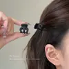Mini Presilha de Cabelo Princesa Preta para Mulheres, Grampo de Cabelo de Alta Qualidade para Fios Soltos, Presilha Lateral para Franja, Presilha de Cabelo, Grampo de Cabelo