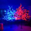 Lámpara de Árbol de Flor de Cerezo de Venta Caliente, Lámpara de Árbol de Hoja de Arce Artificial led, Lámpara de Árbol de Paisaje led de Hoja de Arce con Pegamento