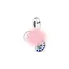 Pingente Pandora Cobre Branco Banhado a Prata Série Desenho Animado Pingente de Chá de Leite de Cereja de Verão Acessórios DIY com Contas