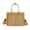 Bolsas de Lona Personalizadas Se Pueden Usar como Bolsos Cruzados o de Hombro, Adecuadas para Eventos Escolares y Viajes, Bolsas de Lona Engrosada, Bolsas de Compras Ecológicas con Texto y Logo Impresos