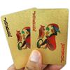 Naipes de dólar, naipes de lámina dorada, naipes de lámina plateada al por mayor, oro, Tuhao, póker de oro