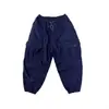 Ropa para niños Maoyang 2024 otoño e invierno nuevo pantalón overall exterior impermeable interior lijado cálido pantalones de senderismo